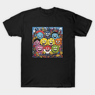 smiling friend-s funny T-shirt T-Shirt